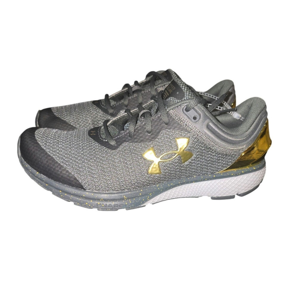 Under Armour Charged Escape 3 Men's Metallic Running Shoes 3025356 100 size 9.5